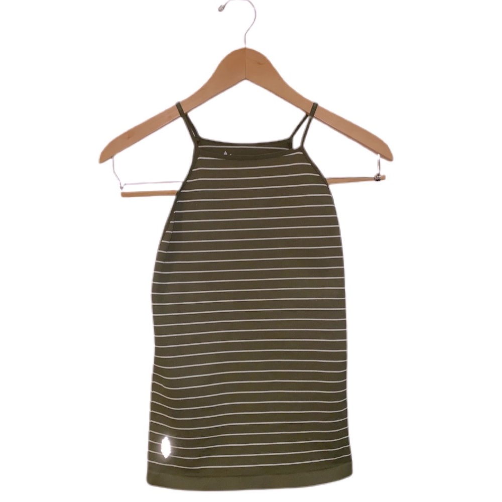 FREE PEOPLE • Strappy Sided, Striped Tank